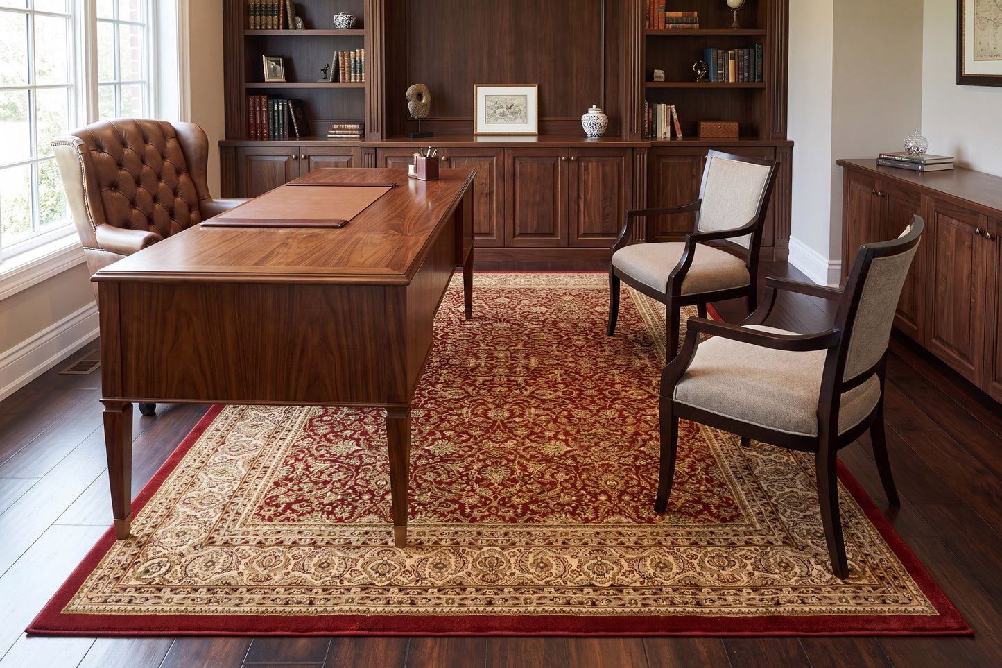 Legacy 58004-300 Red Area Rug