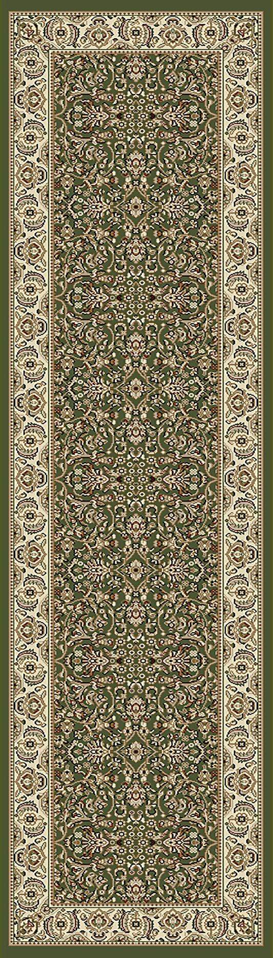 Legacy 58004-420 Green Area Rug