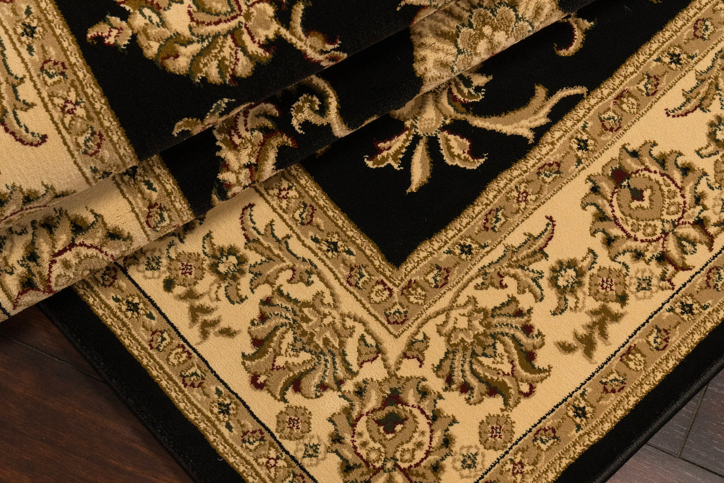 Legacy 58017-090 Black Area Rug