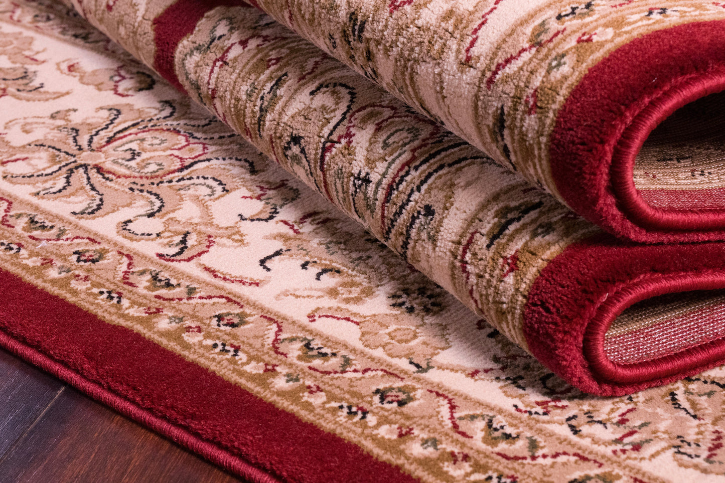 Legacy 58019-330 Red Area Rug