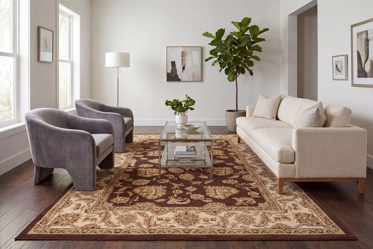 Legacy 58020-600 Brown Area Rug