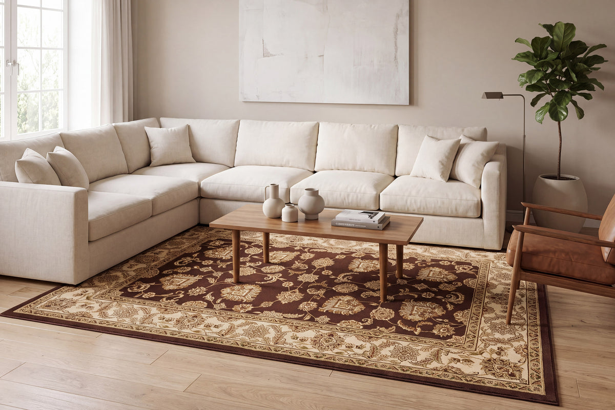 Legacy 58020-600 Brown Area Rug