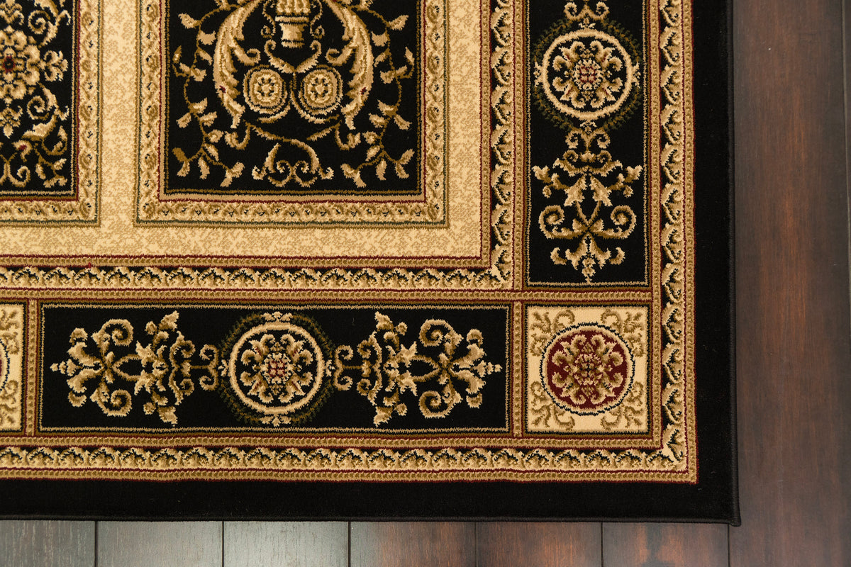 Legacy 58021-090 Black Area Rug