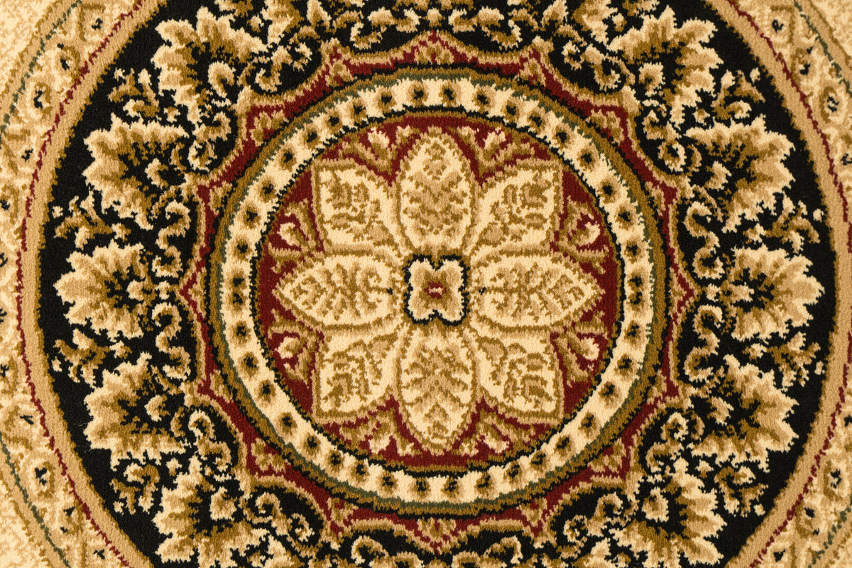 Legacy 58021-090 Black Area Rug
