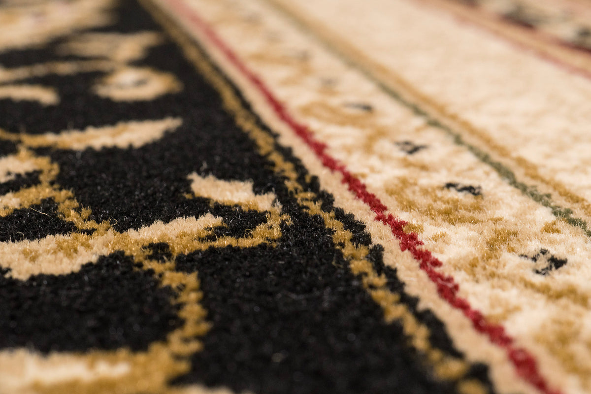 Legacy 58021-090 Black Area Rug
