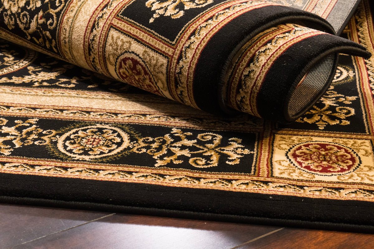Legacy 58021-090 Black Area Rug