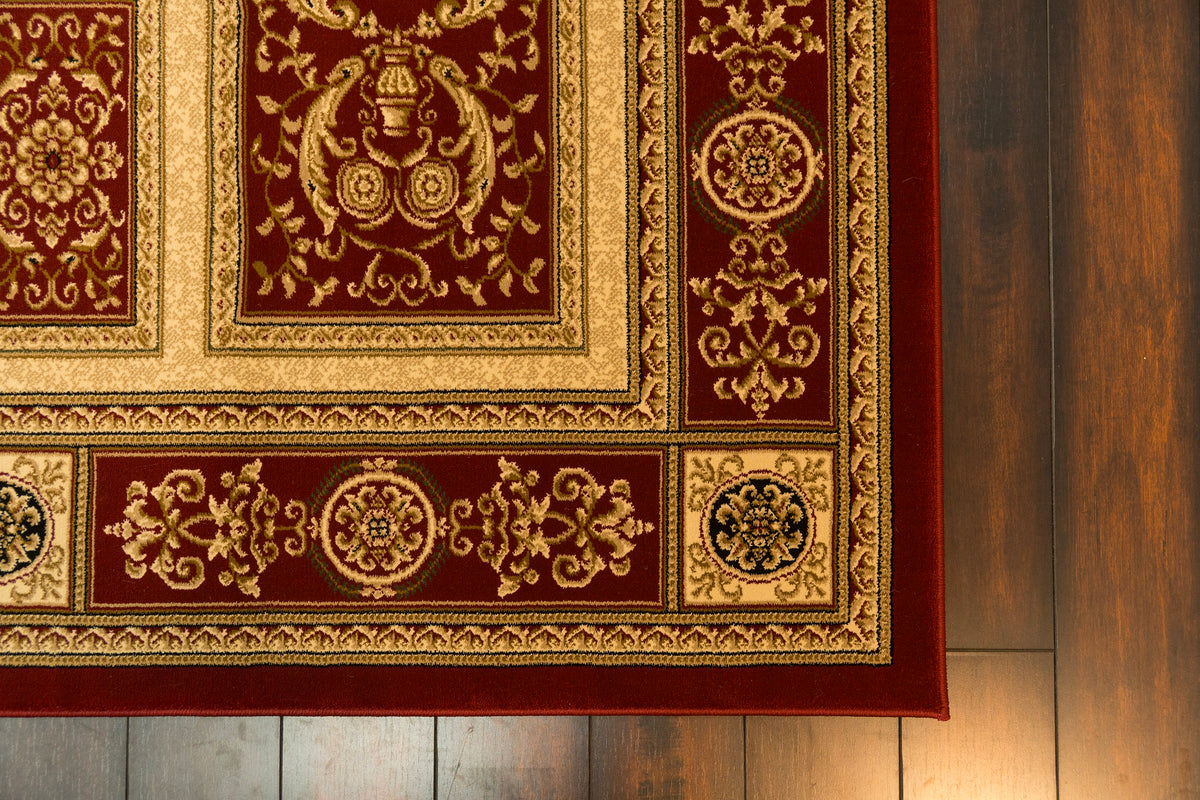 Legacy 58021-330 Red Area Rug