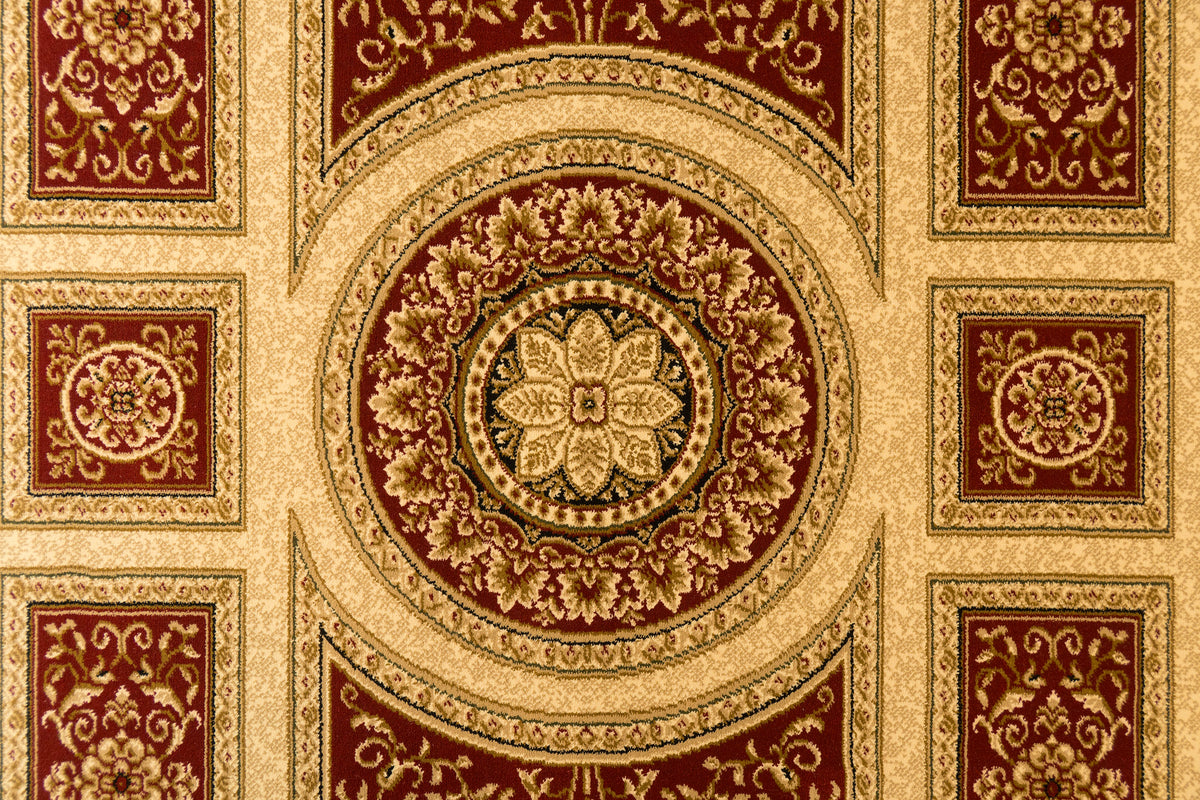 Legacy 58021-330 Red Area Rug