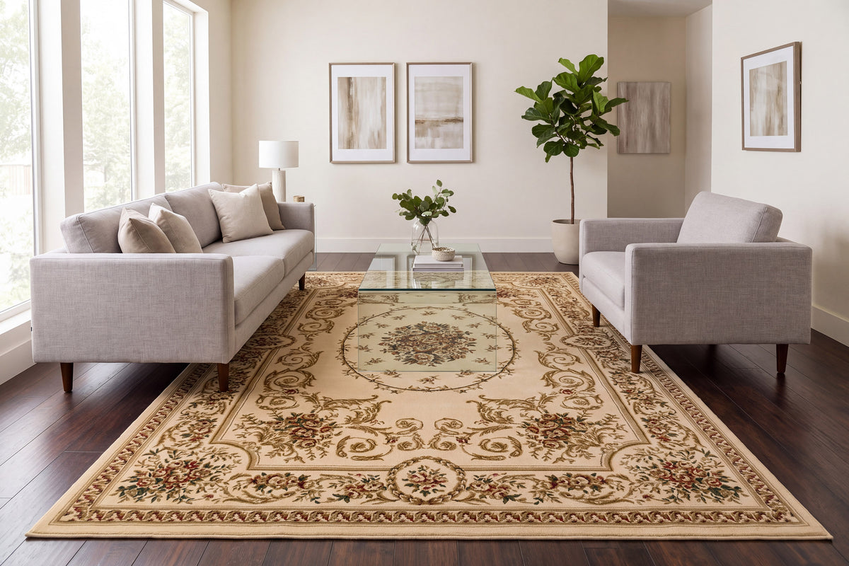 Legacy 58022-100 Ivory Area Rug