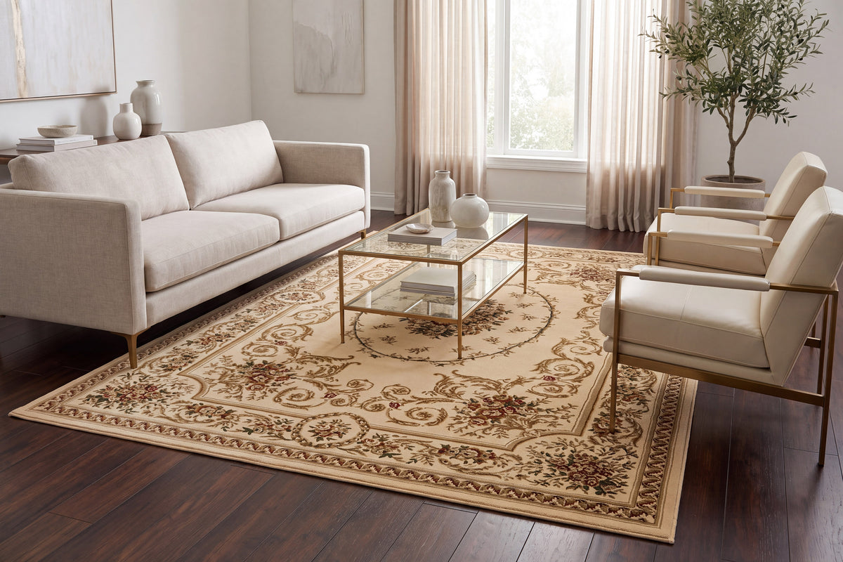 Legacy 58022-100 Ivory Area Rug