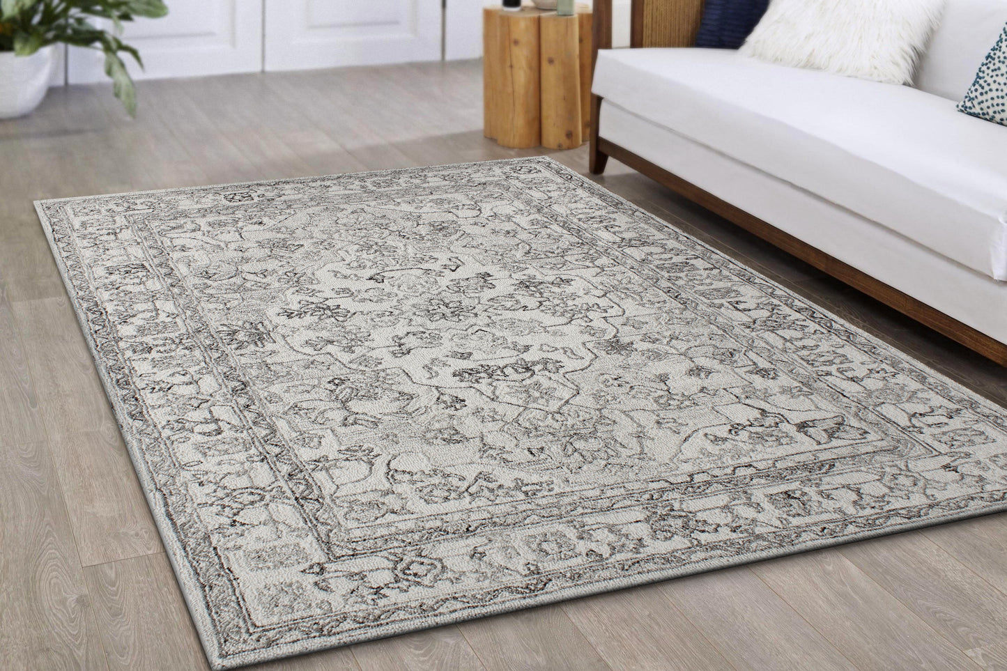 Legend 7486-110 Ivory/Natural Area Rug