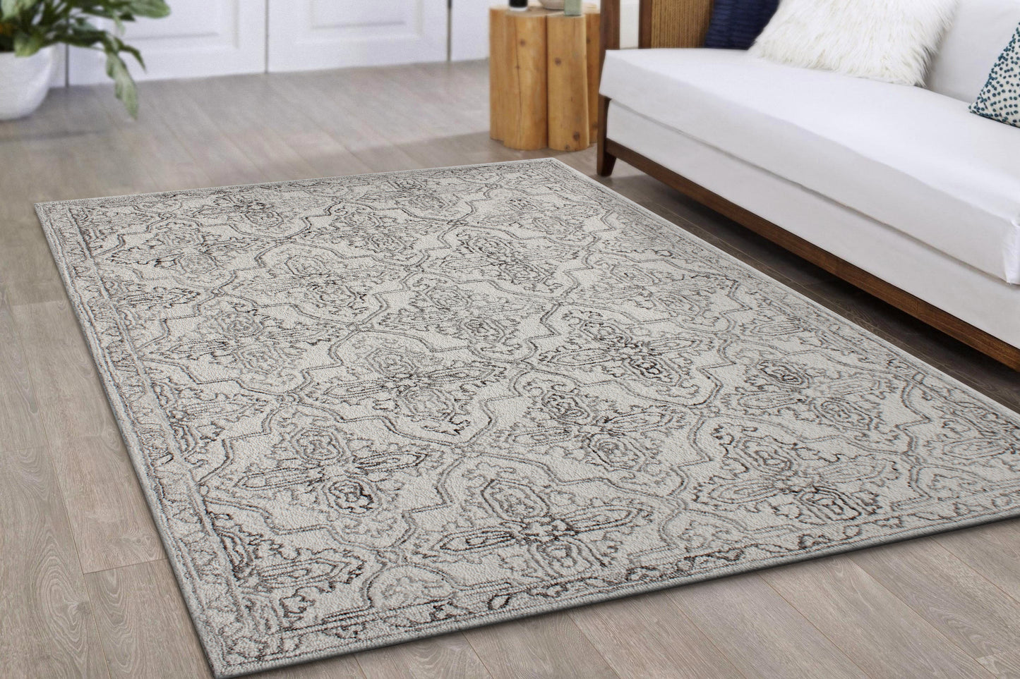 Legend 7488-110 Ivory/Natural Area Rug