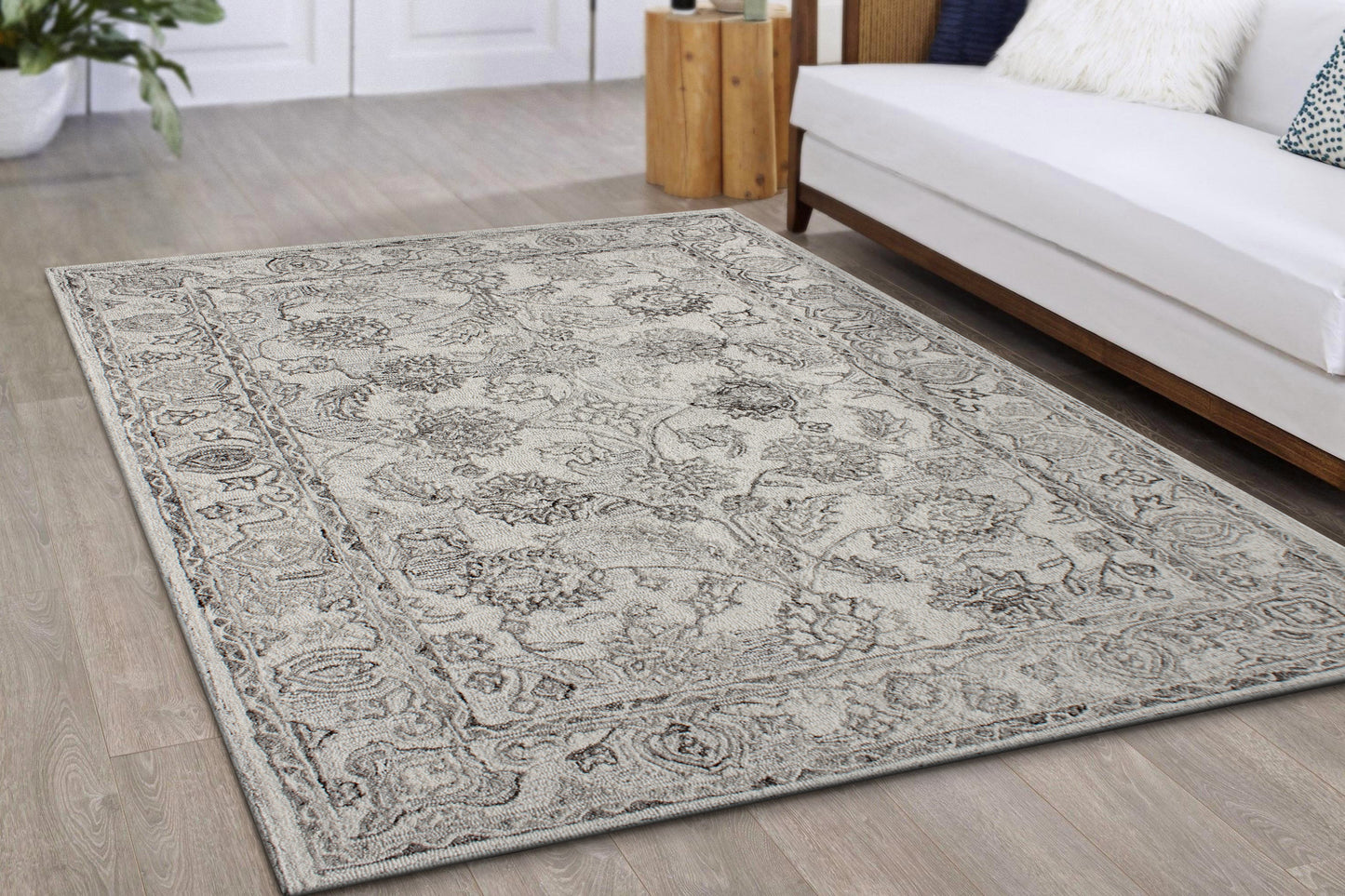 Legend 7490-110 Ivory/Natural Area Rug