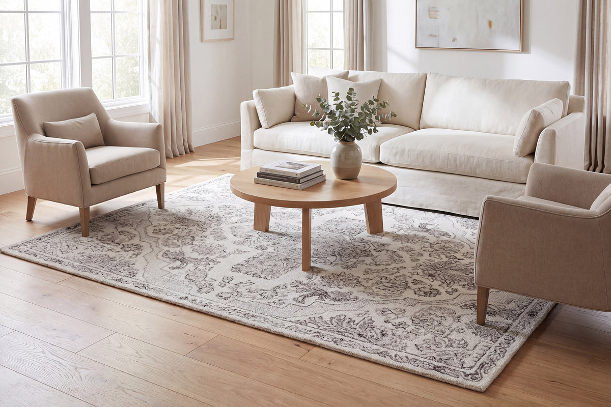Legend 7485-110 Ivory/Natural Area Rug