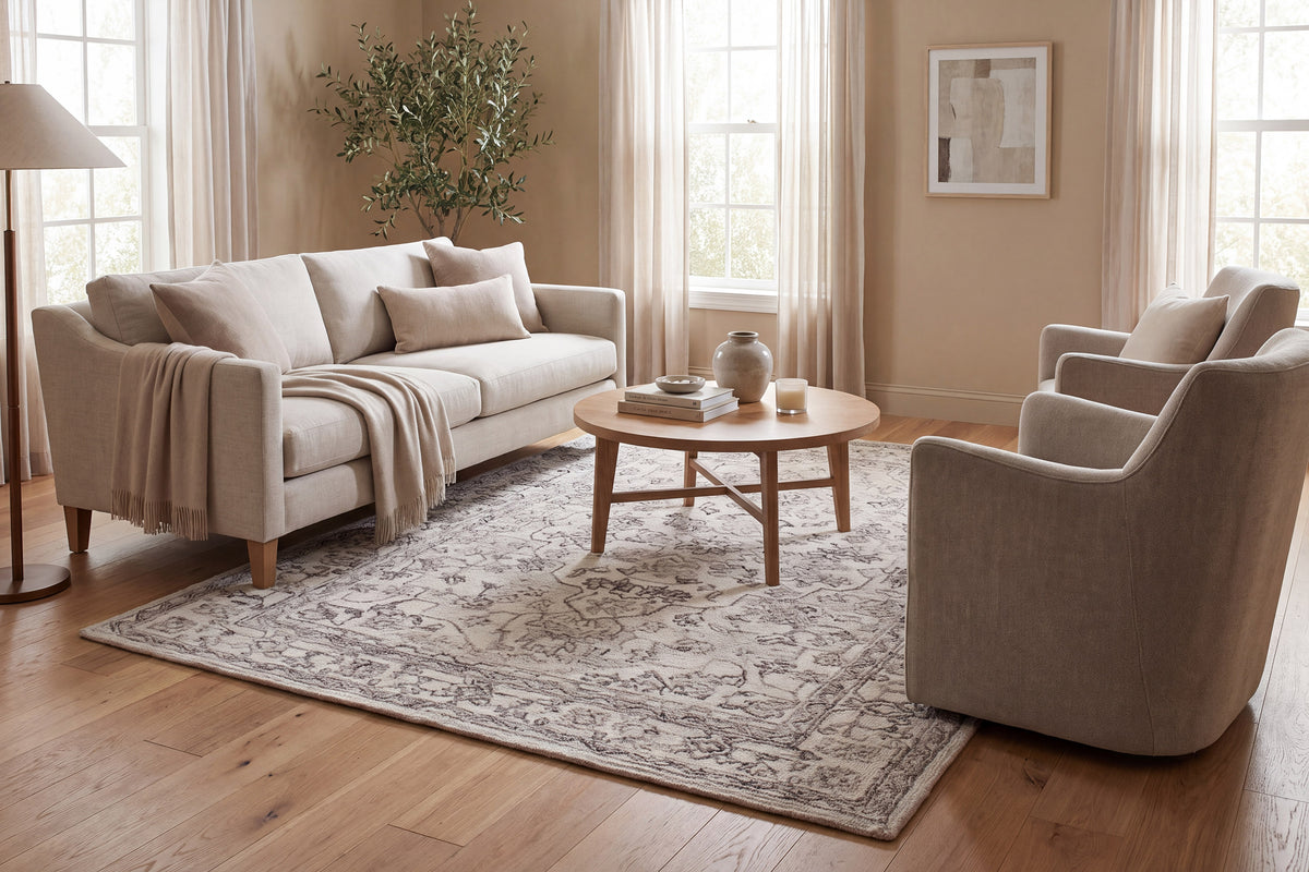 Legend 7486-110 Ivory/Natural Area Rug