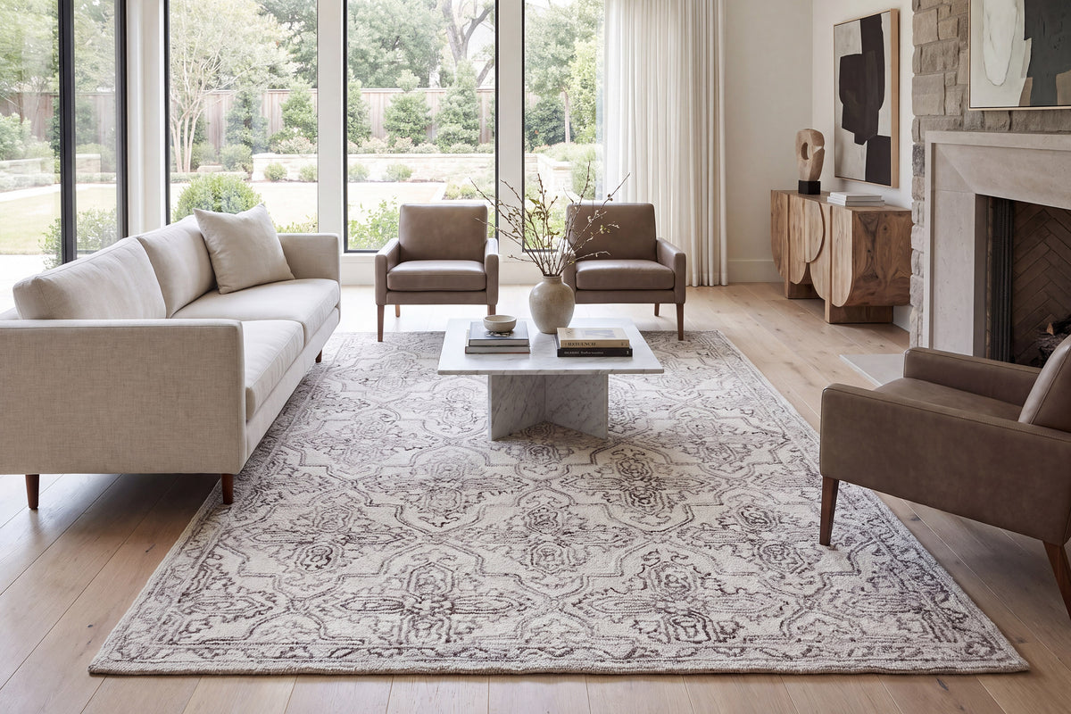 Legend 7488-110 Ivory/Natural Area Rug