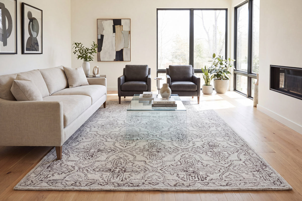 Legend 7488-110 Ivory/Natural Area Rug
