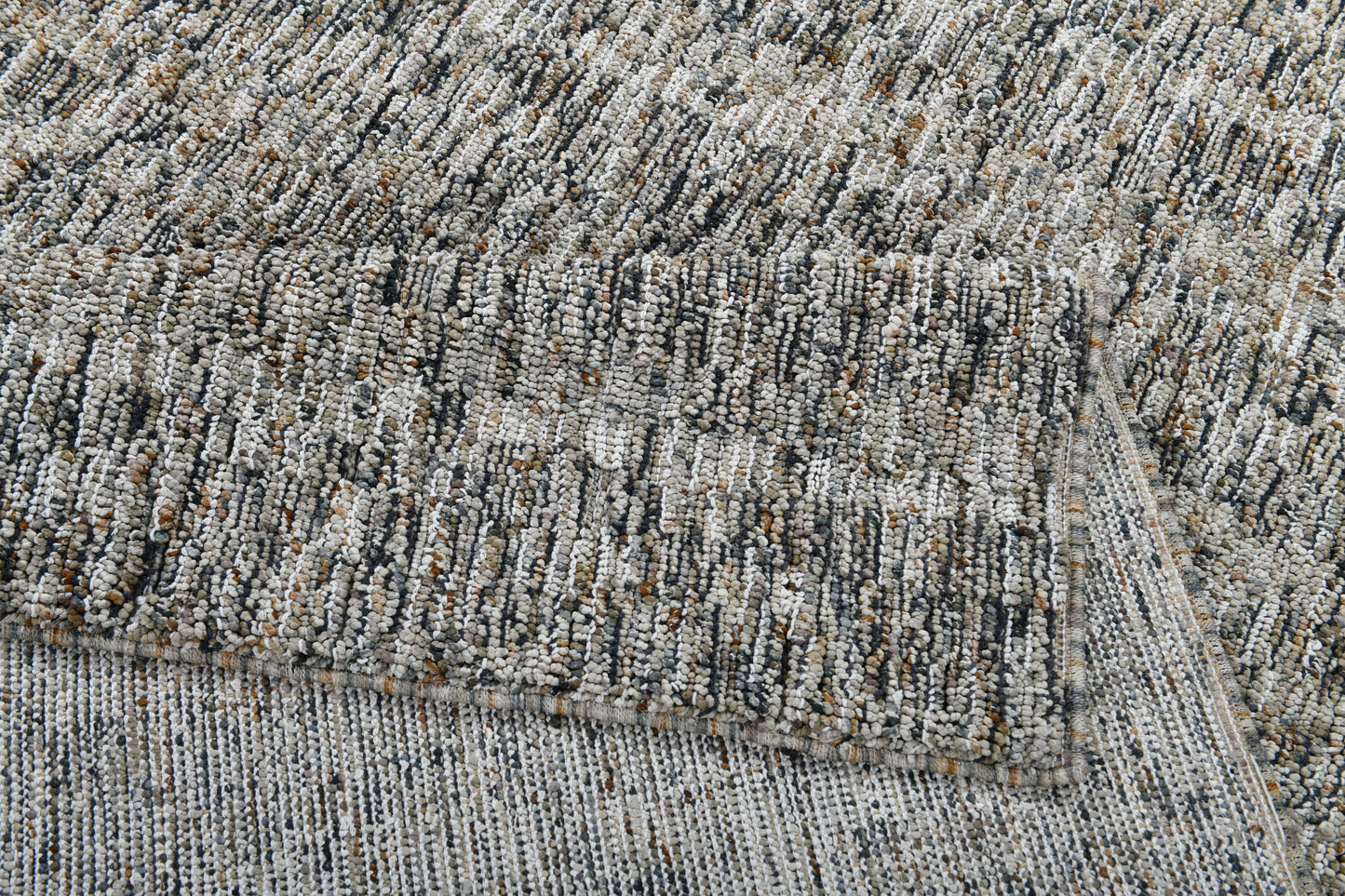 Leon 13609-919 Grey/Light Grey Area Rug