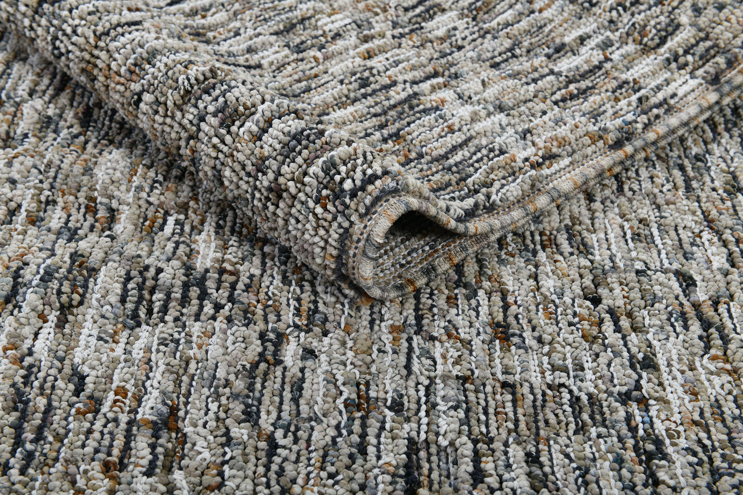 Leon 13609-919 Grey/Light Grey Area Rug