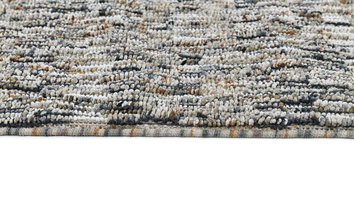 Leon 13609-919 Grey/Light Grey Area Rug