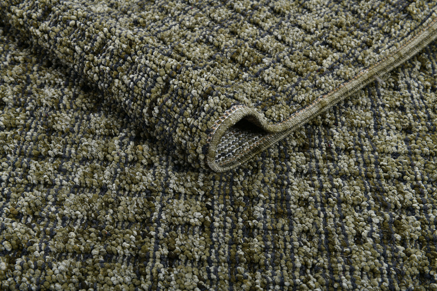 Leon 13611-940 Dark Green Area Rug