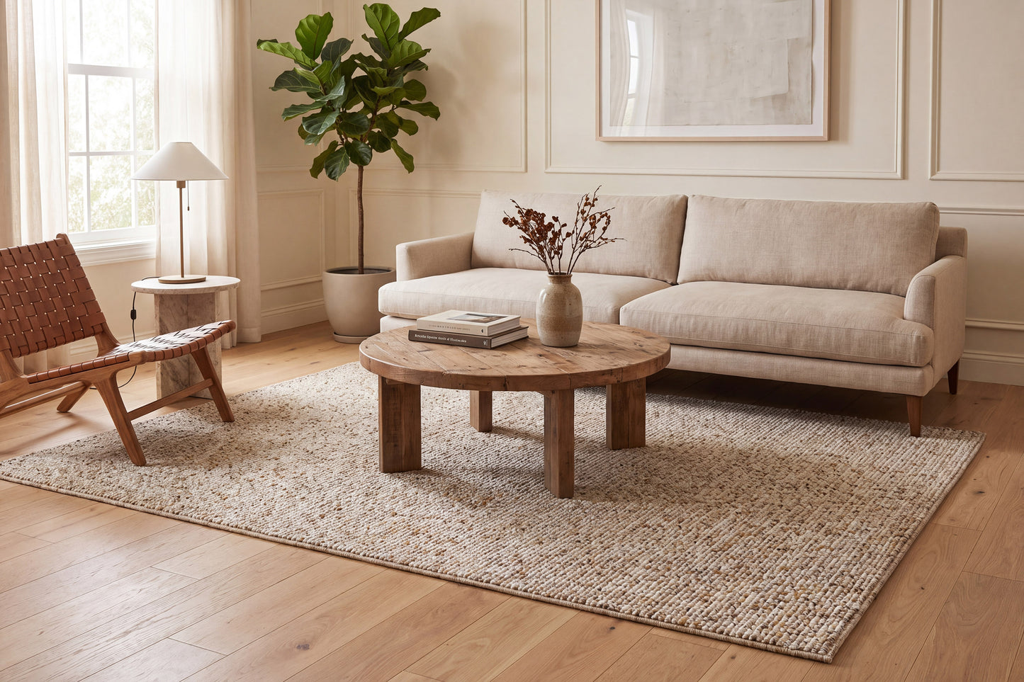 Leon 13604-919 Grey/Light Grey Area Rug