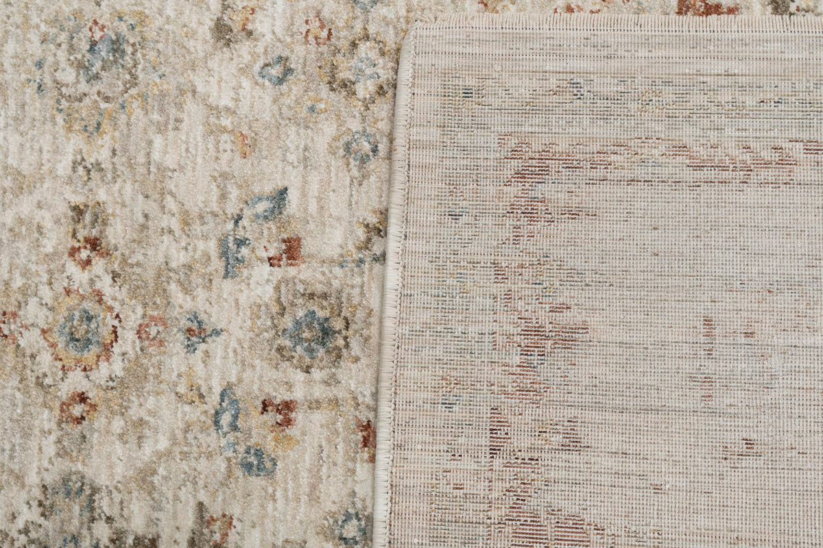 Luminous 17601-183 Cream/Beige/Red Area Rug