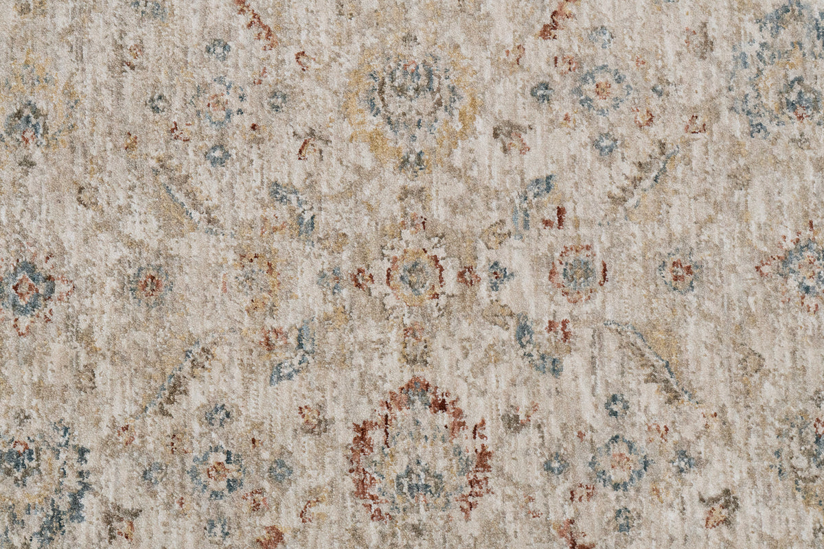Luminous 17601-183 Cream/Beige/Red Area Rug