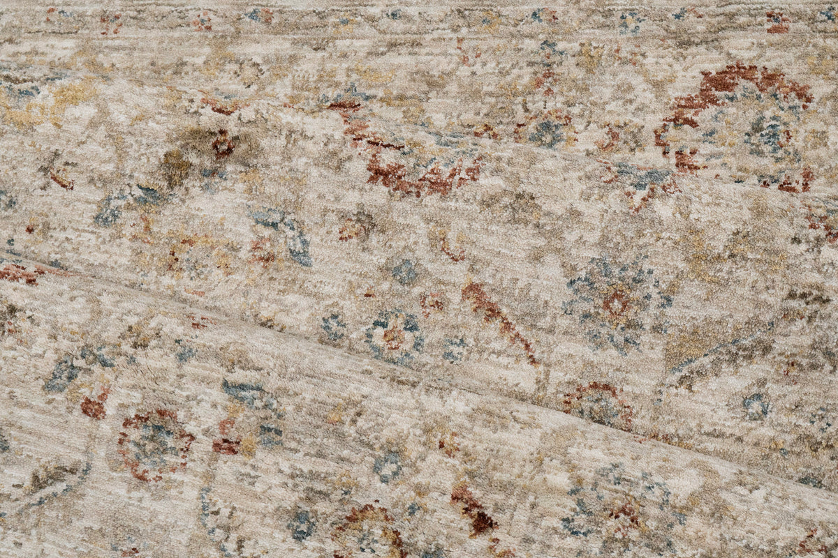 Luminous 17601-183 Cream/Beige/Red Area Rug