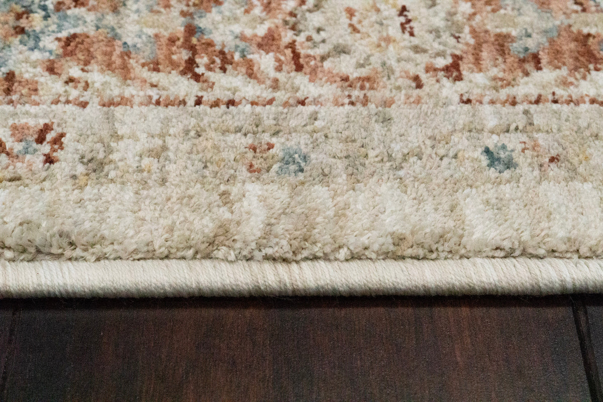 Luminous 17601-183 Cream/Beige/Red Area Rug
