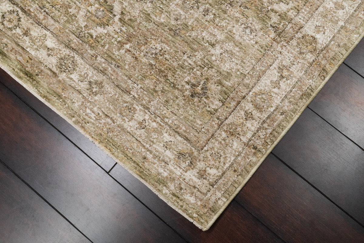 Luminous 17601-841 Beige/Green/Cream Area Rug