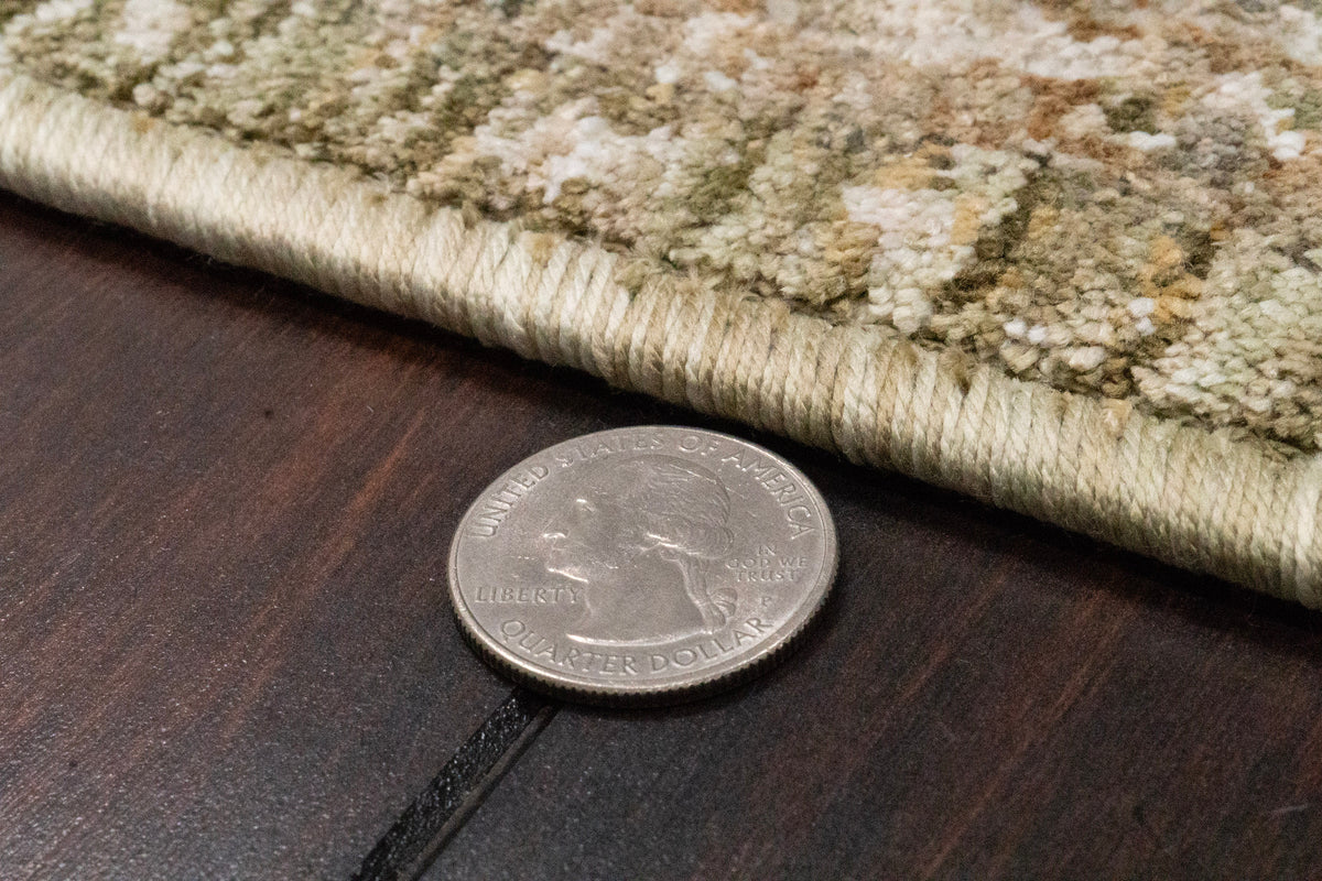 Luminous 17601-841 Beige/Green/Cream Area Rug