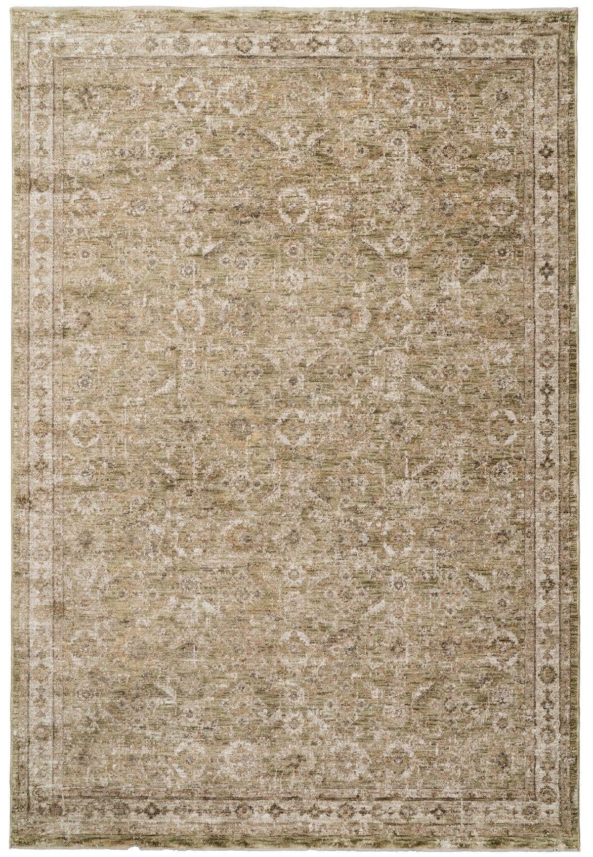 Luminous 17601-841 Beige/Green/Cream Area Rug