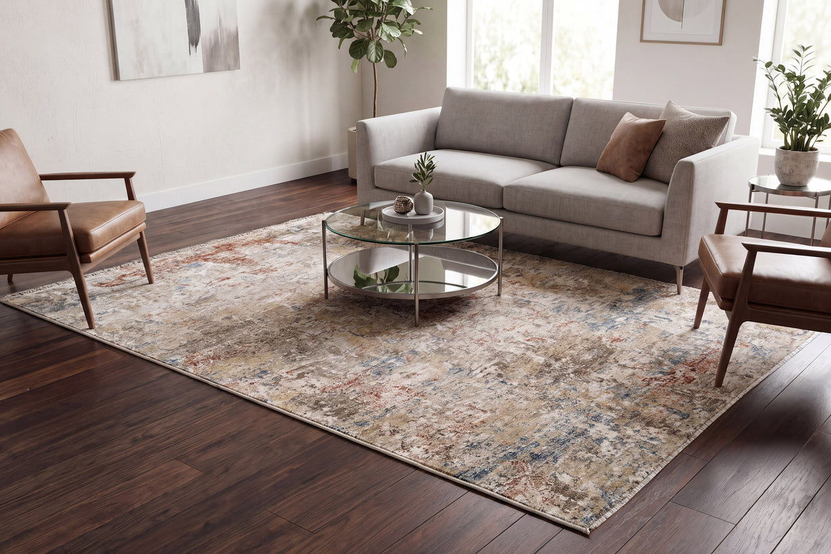 Luminous 17602-199 Cream/Multi Area Rug