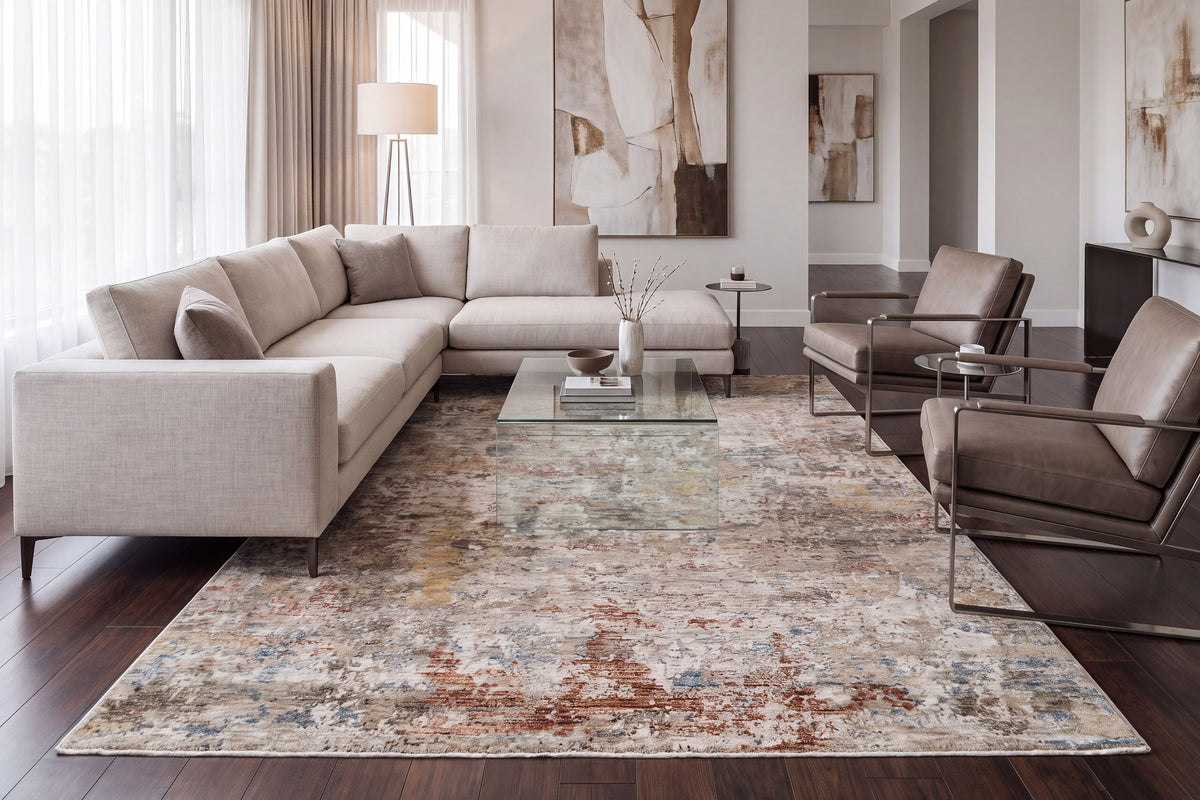 Luminous 17602-199 Cream/Multi Area Rug
