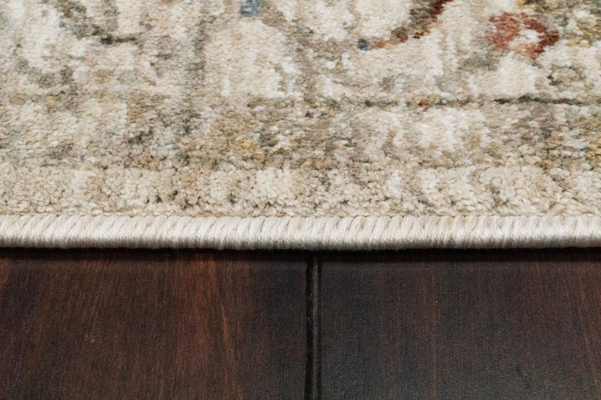 Luminous 17606-185 Cream/Beige/Navy Area Rug