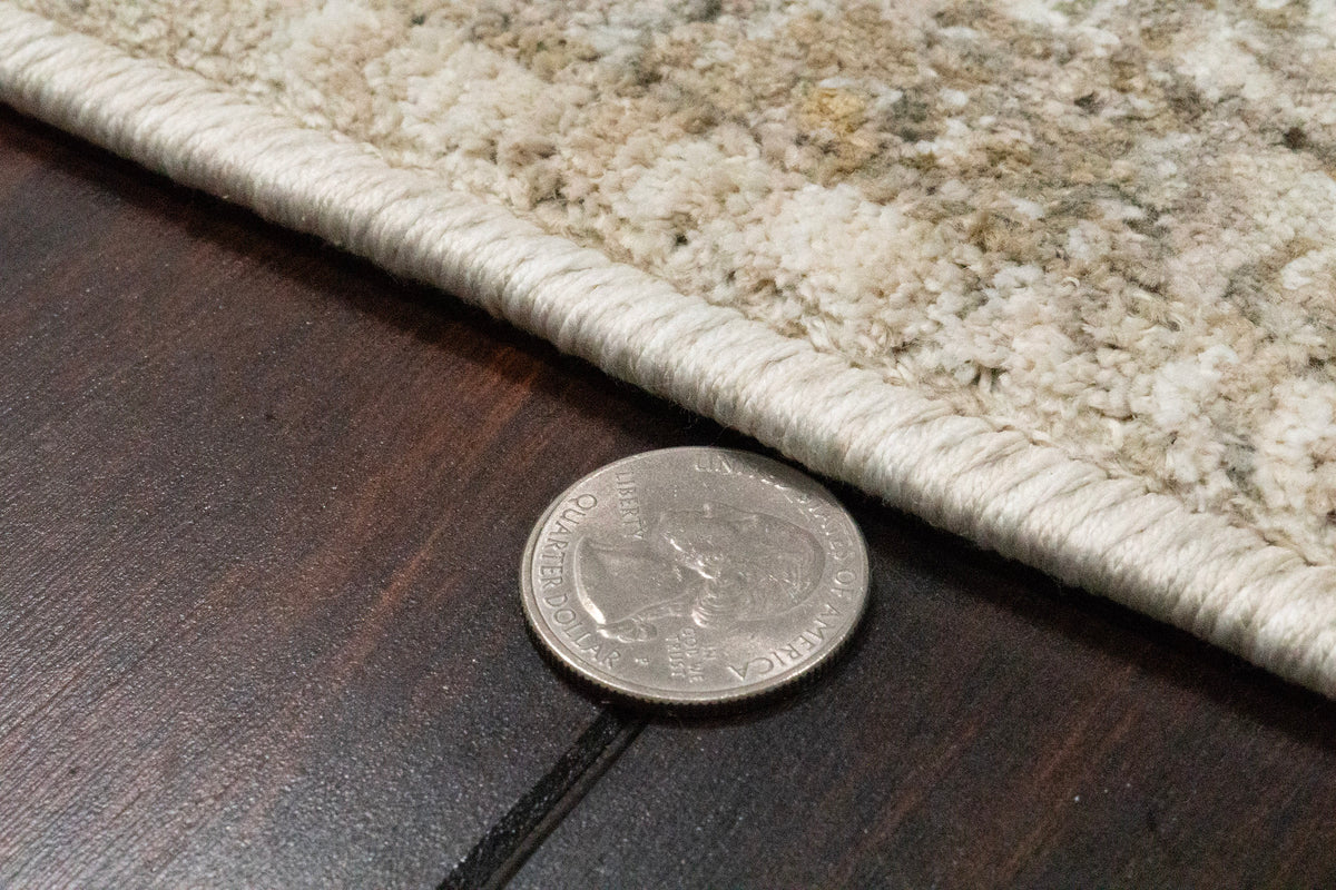Luminous 17606-185 Cream/Beige/Navy Area Rug