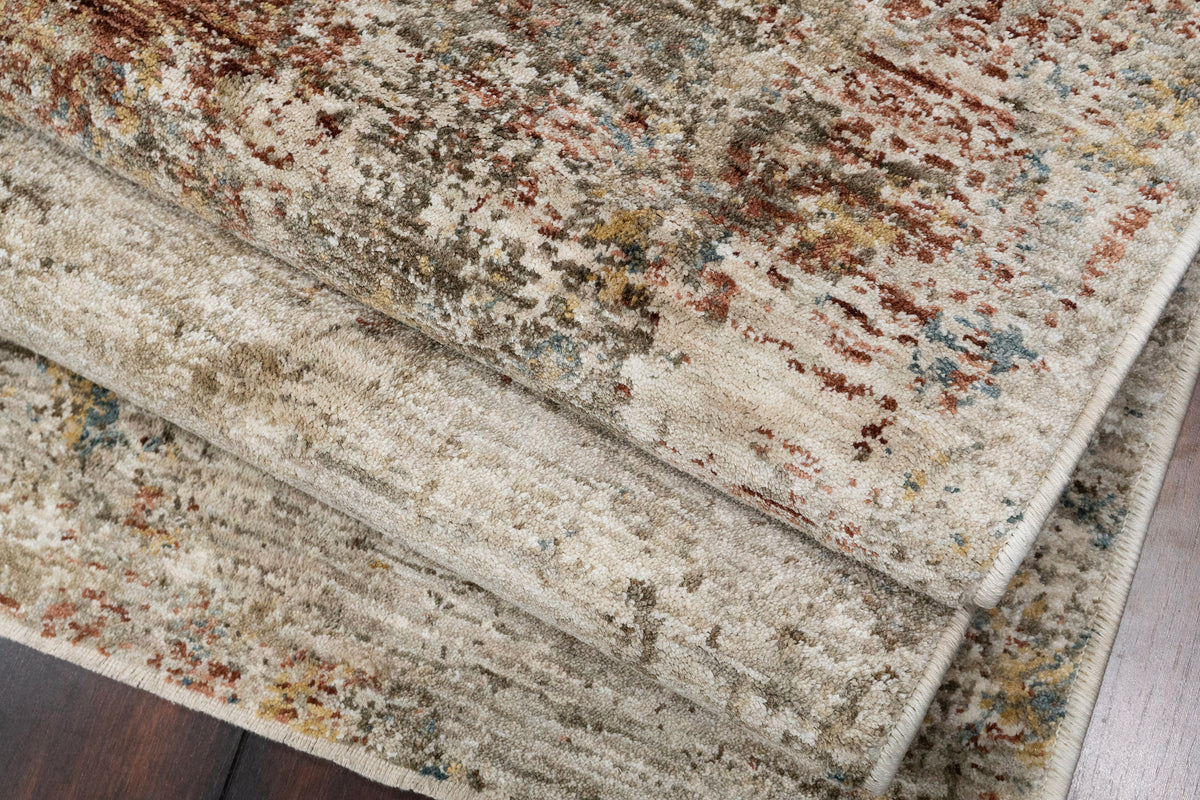 Luminous 17607-199 Cream/Multi Area Rug