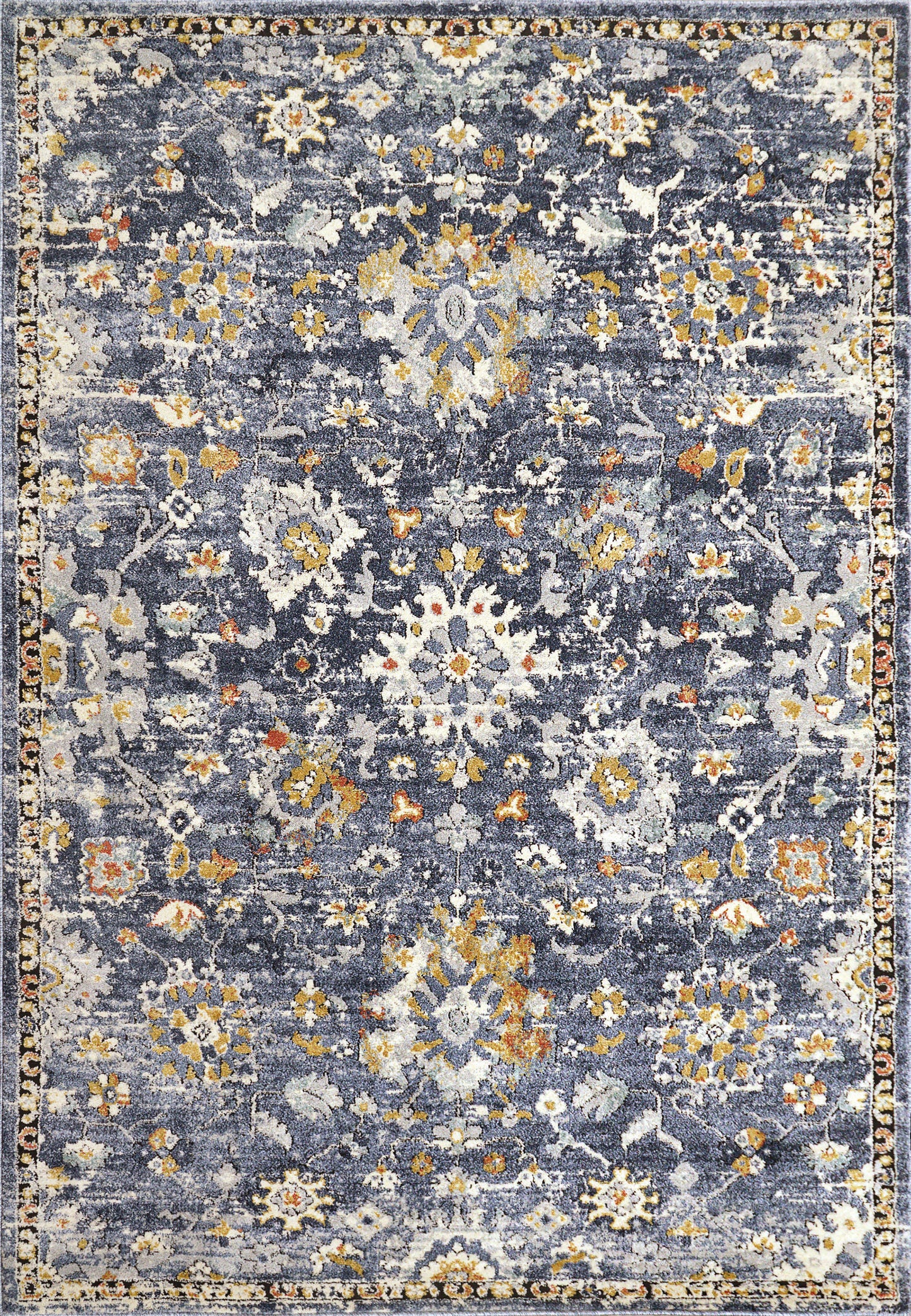 Mabel 4092-599 Navy/Multi Area Rug