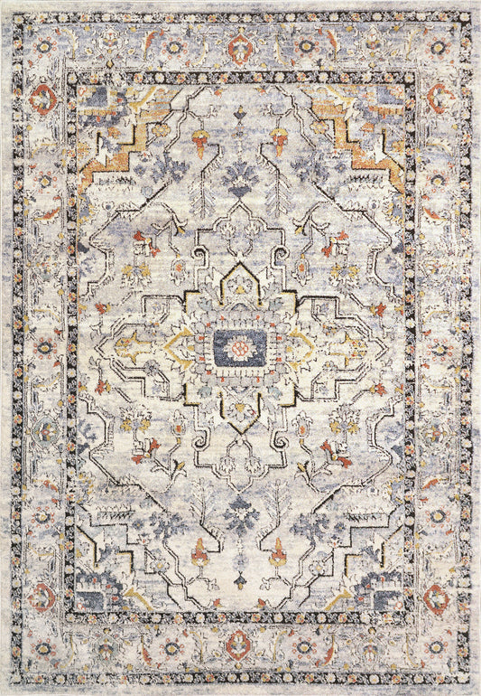 Mabel 4094-159 Ivory/Navy/Multi Area Rug