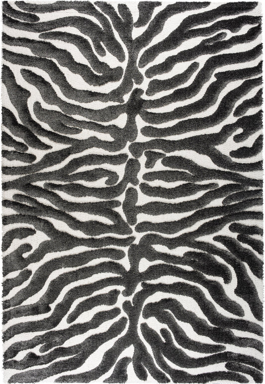 Masai 13066-3191 Ivory/Black Area Rug