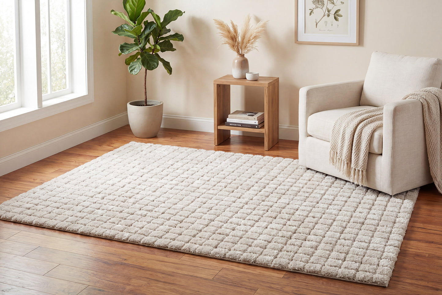 Masai 14010-6161 Ivory Area Rug