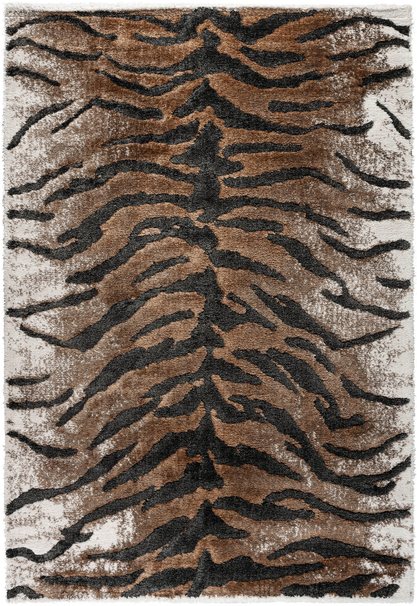 Masai 14100-6262 Brown/Black Area Rug