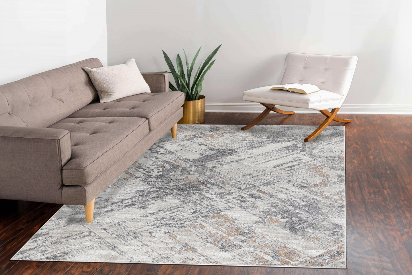 Maximus 15800-890 Beige/Grey Area Rug