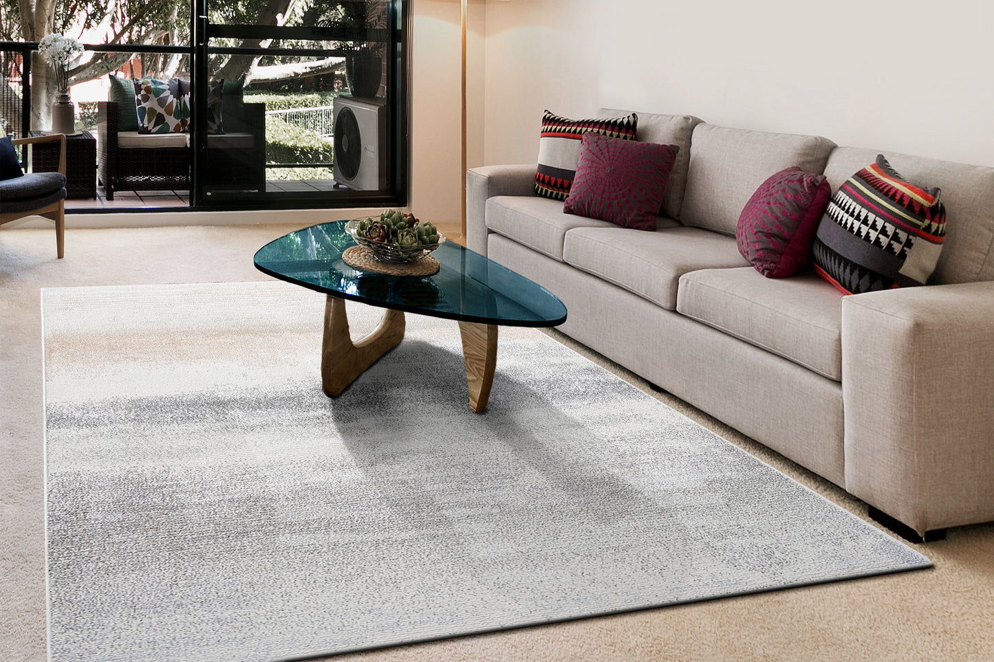 Maximus 15801-189 Ivory/Beige/Grey Area Rug