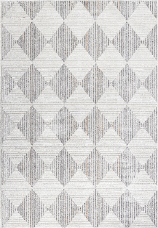 Maximus 15802-190 Ivory/Grey Area Rug