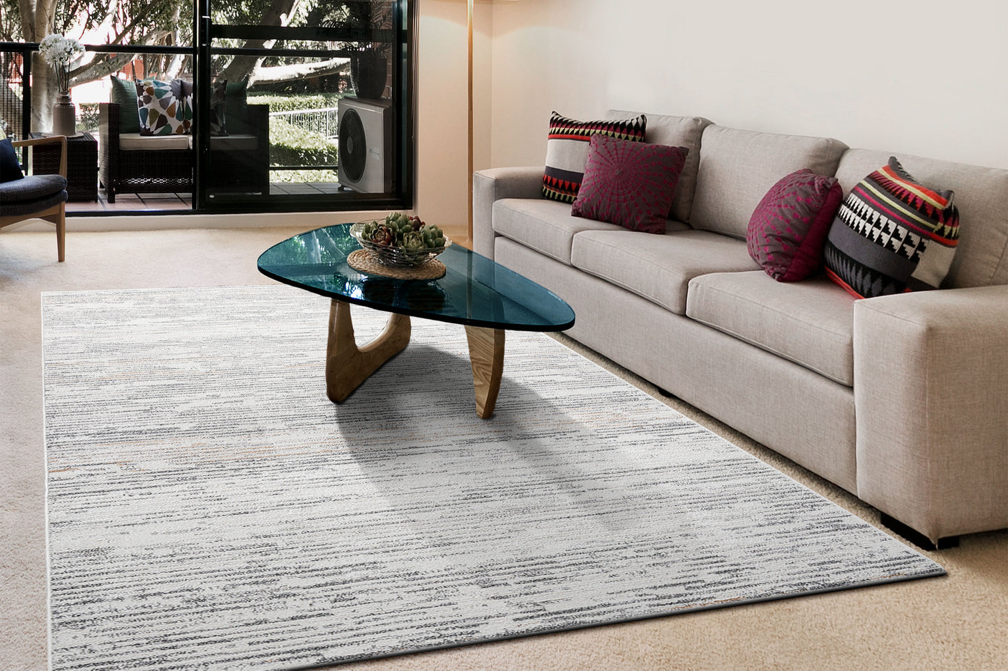 Maximus 15805-198 Ivory/Grey/Beige Area Rug
