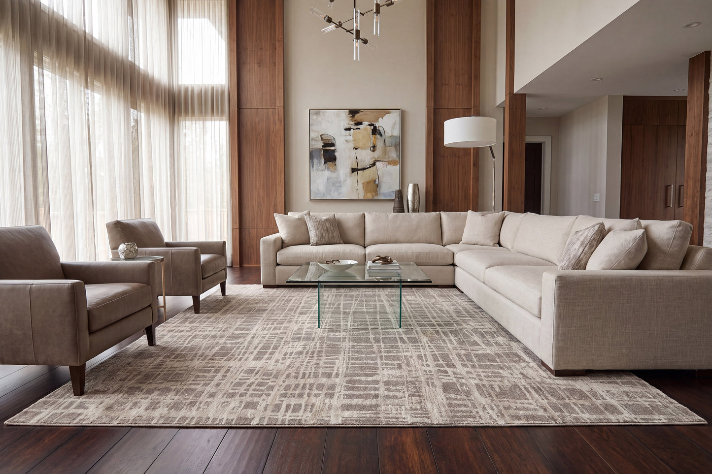 Meadow 17970-910 Grey/Ivory Area Rug