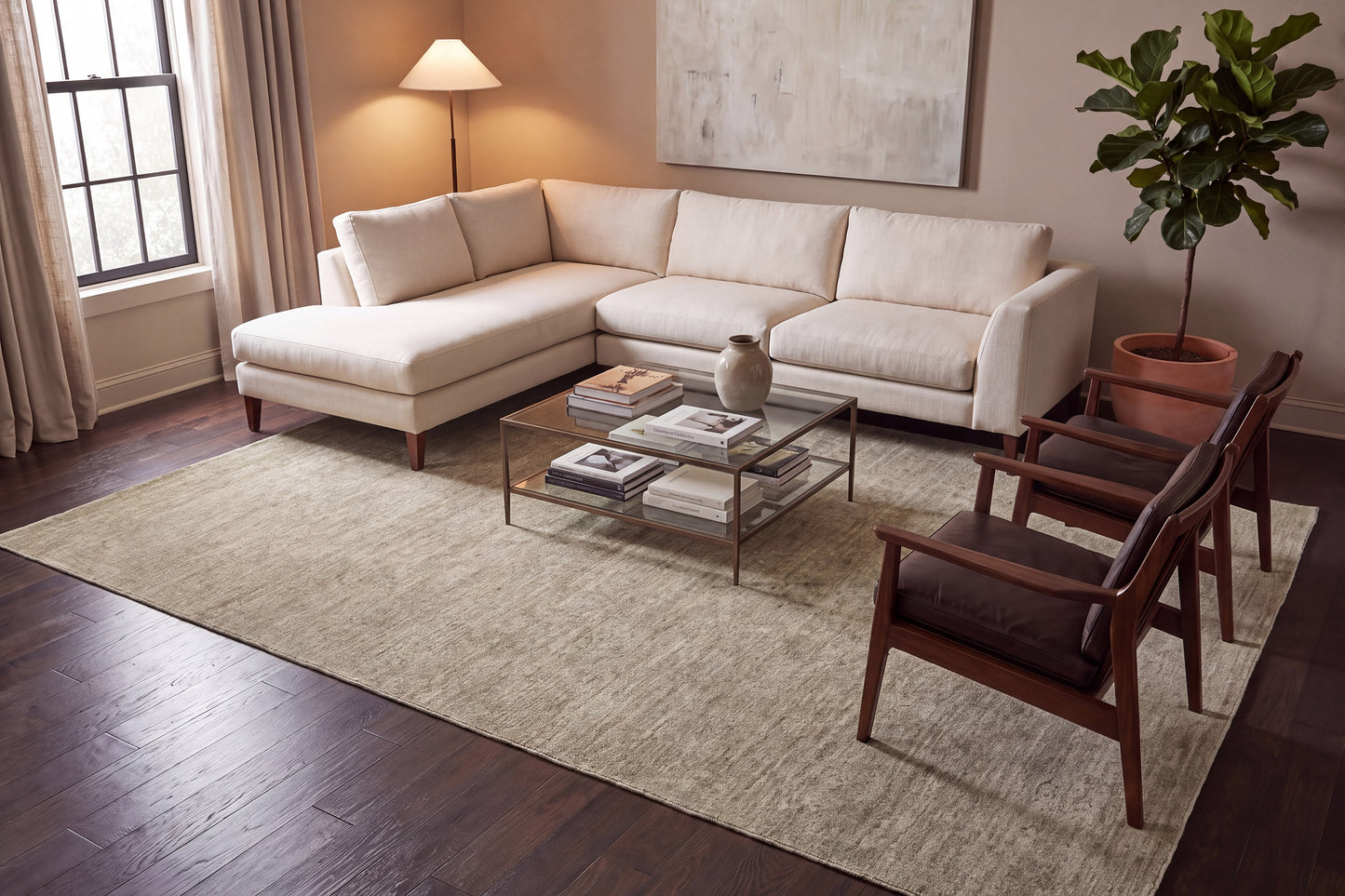 Meadow 17973-480 Sage/Beige Area Rug