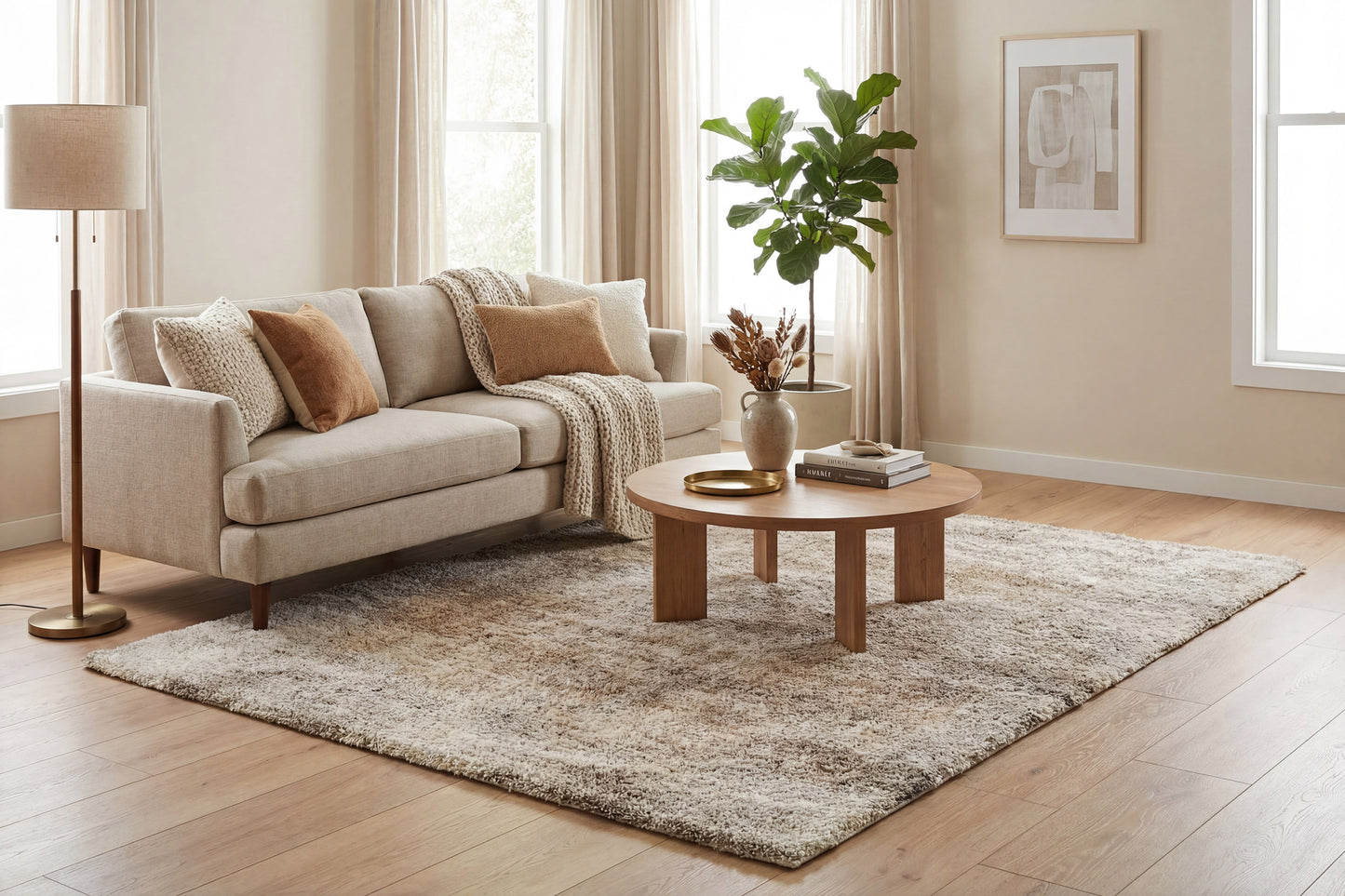 Mehari 23120-6787 Ivory/Rust/Multi Area Rug
